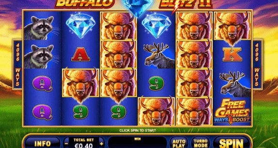 Buffalo Blitz Slot description